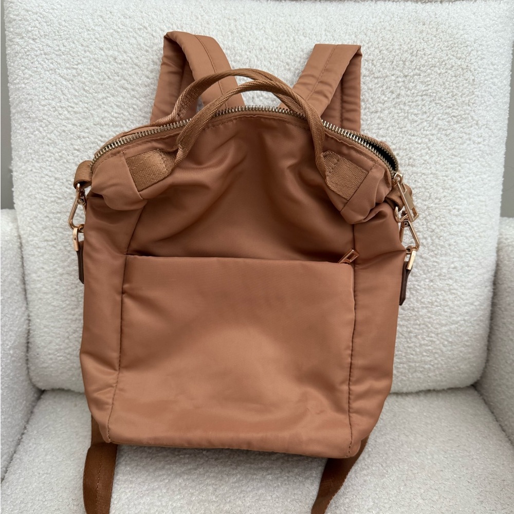 Tan Backpack